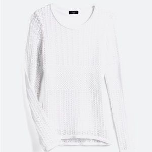 Topher open stitch pullover